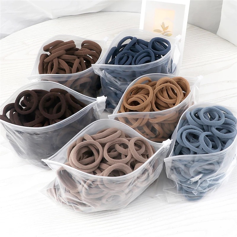 Silicone Band Women - 50 Cái/bộ Nữ Cô Gái Cơ
