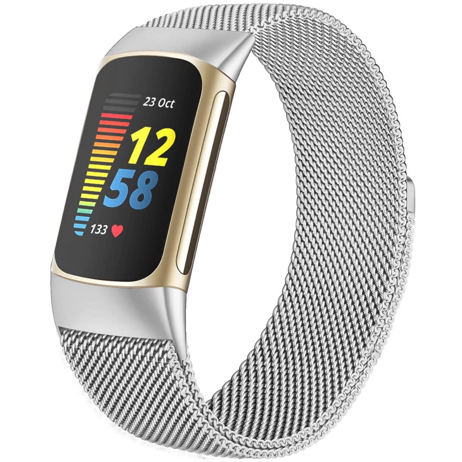 Milanese Loop Magnetic - Milanese loop For fitbit charge 6