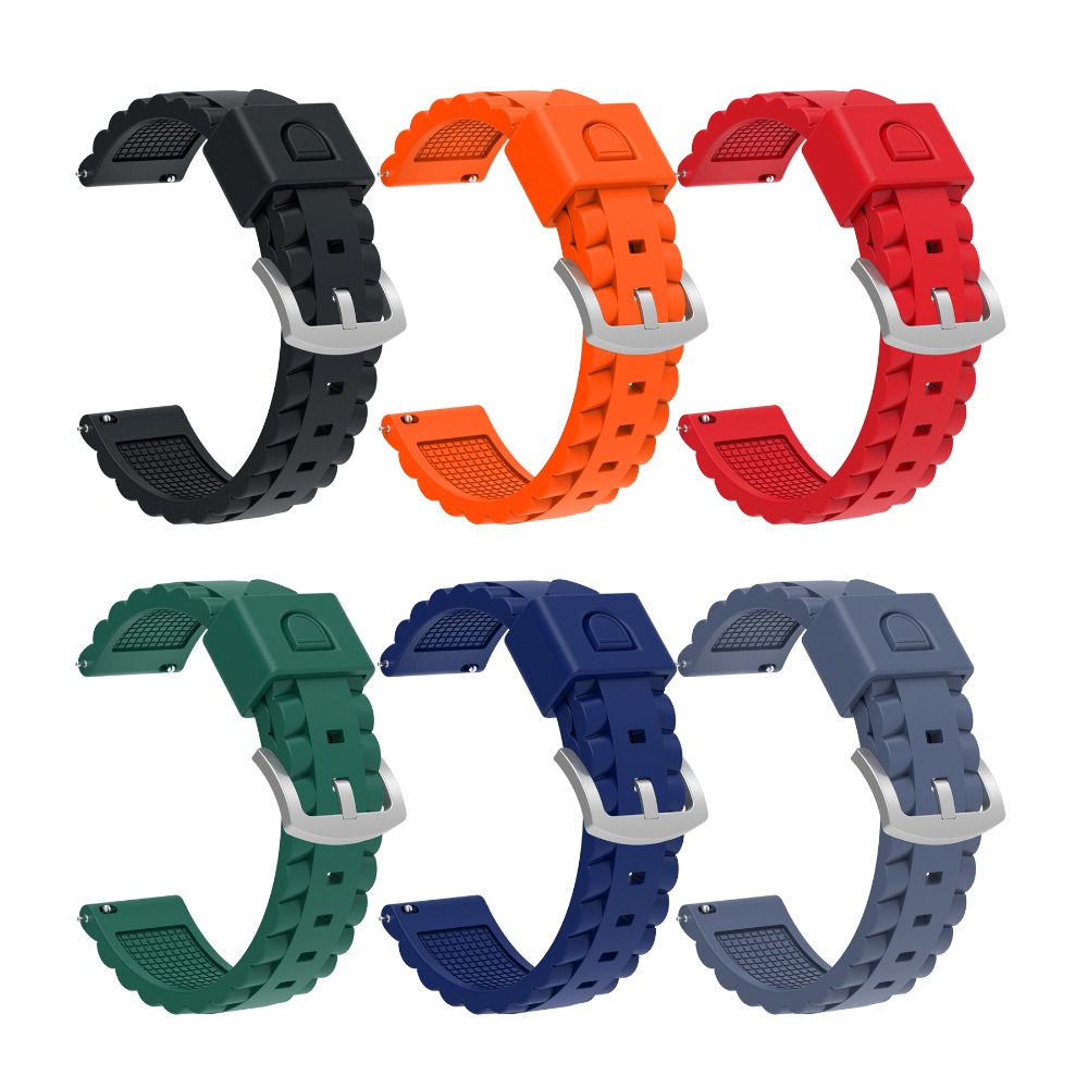 Soft Silicone Strap For 20mm 2 - đánh giá và giá Silicone Watch Band 22Mm