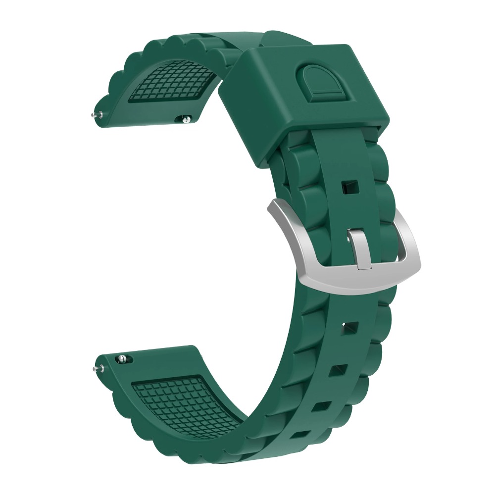 Soft Silicone Strap For 20mm 2 - đánh giá và giá Silicone Watch Band 22Mm