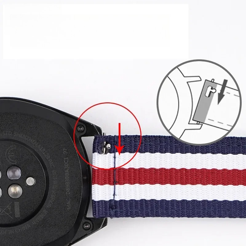 Nylon Watch Strap 20mm 22mm Qu - đánh giá và giá Canvas Strap Watch