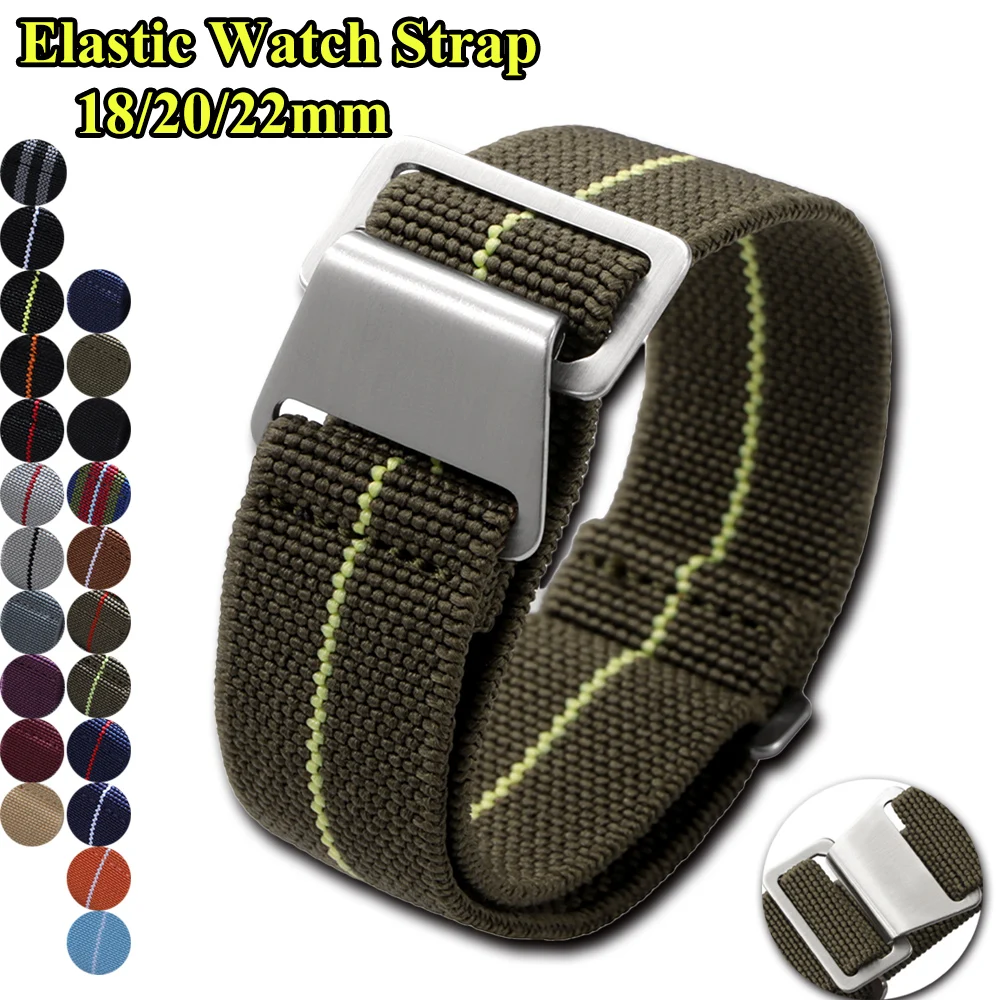 Elastic Watch Strap 18mm 20mm  - đánh giá và giá Suede Strap Watch
