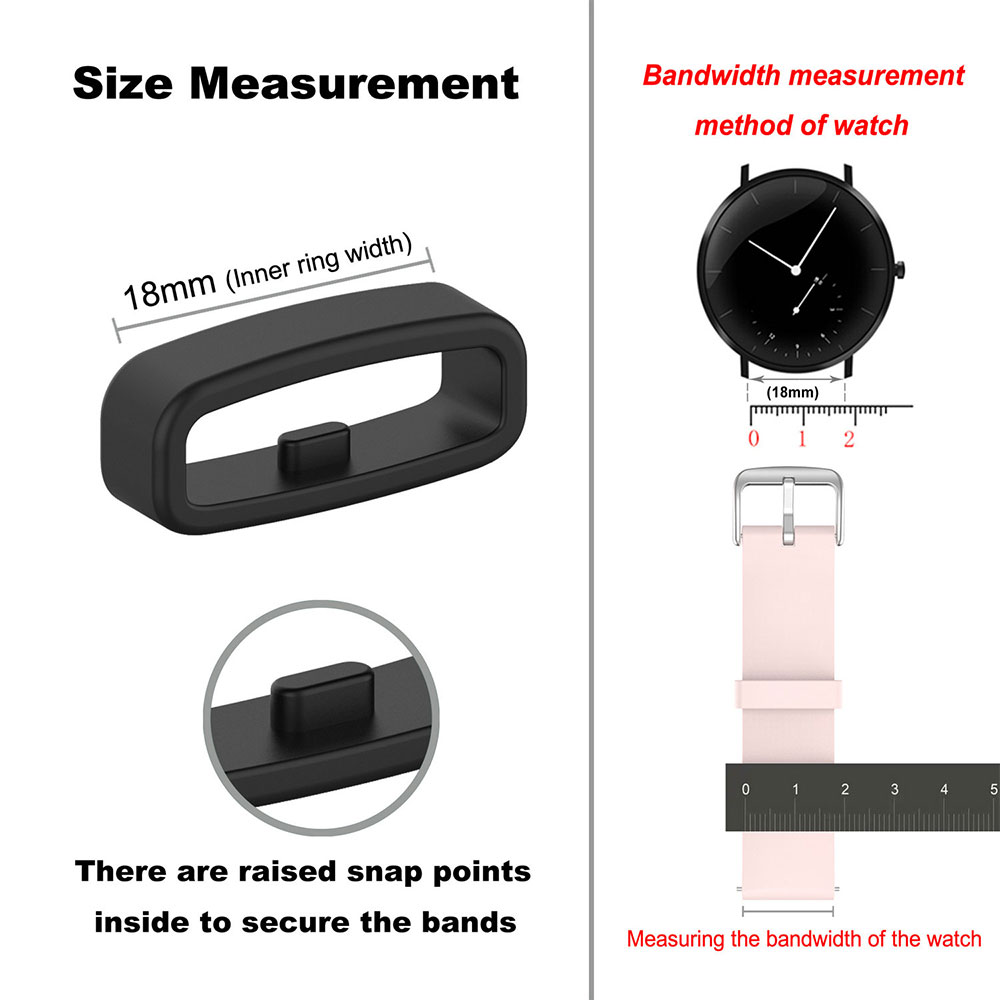 18 20 22mm Watch Band Ring Rub - đánh giá và giá Silicone Watch Band 22Mm