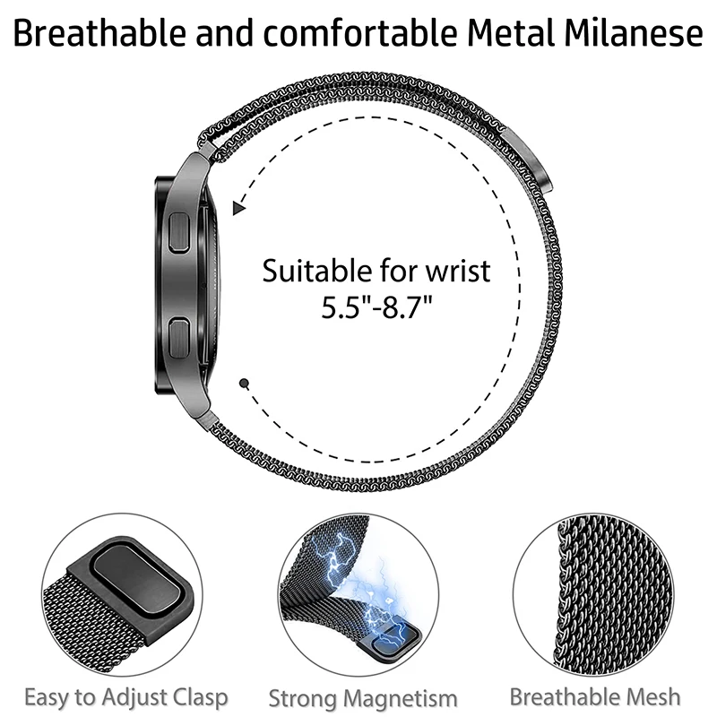 Milanese Loop Band for Redmi W - đánh giá và giá Milanese Loop Magnetic