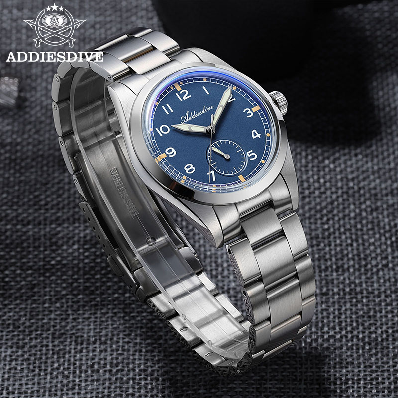 ADDIESDIVE 36mm Men's Quartz W - đánh giá và giá Stainless Bracelet Diver