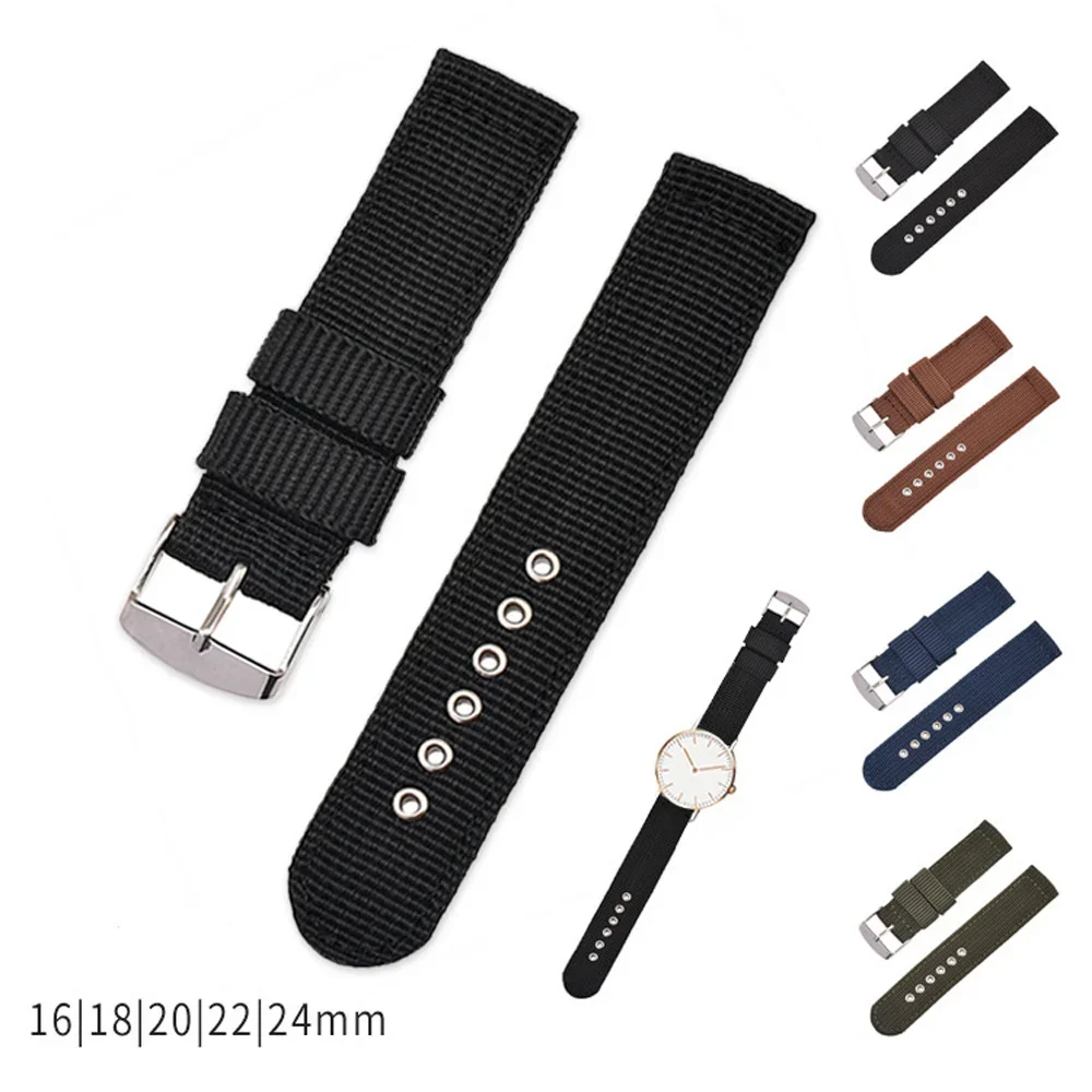 Soft and Comfortable Nylon Str - đánh giá và giá Canvas Strap Watch