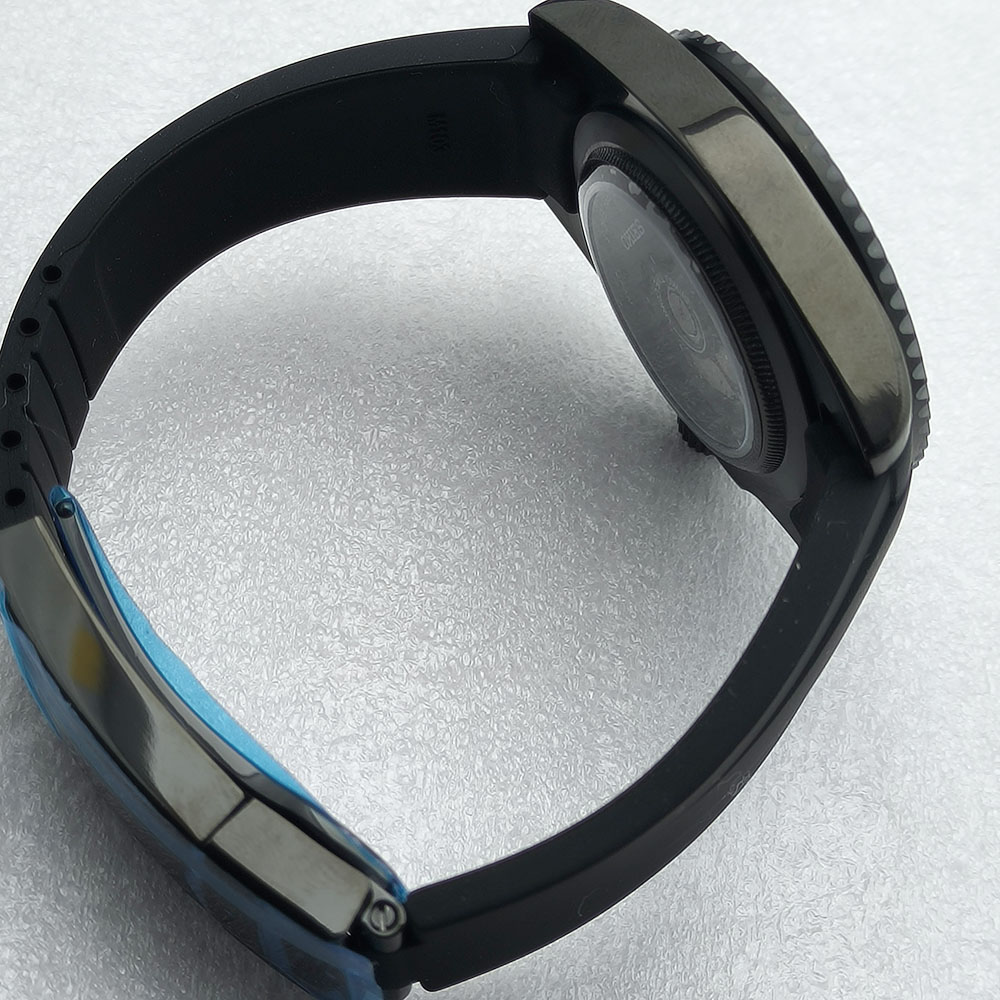 40MM NH36 Watch Black Men's St - đánh giá và giá Stainless Bracelet Diver