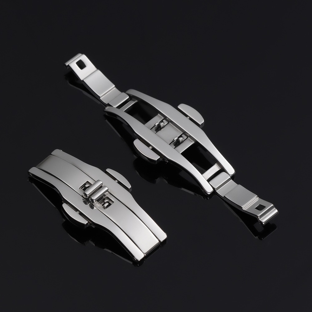 Watch Accessories Double Push  - đánh giá và giá Butterfly Clasp Deployant