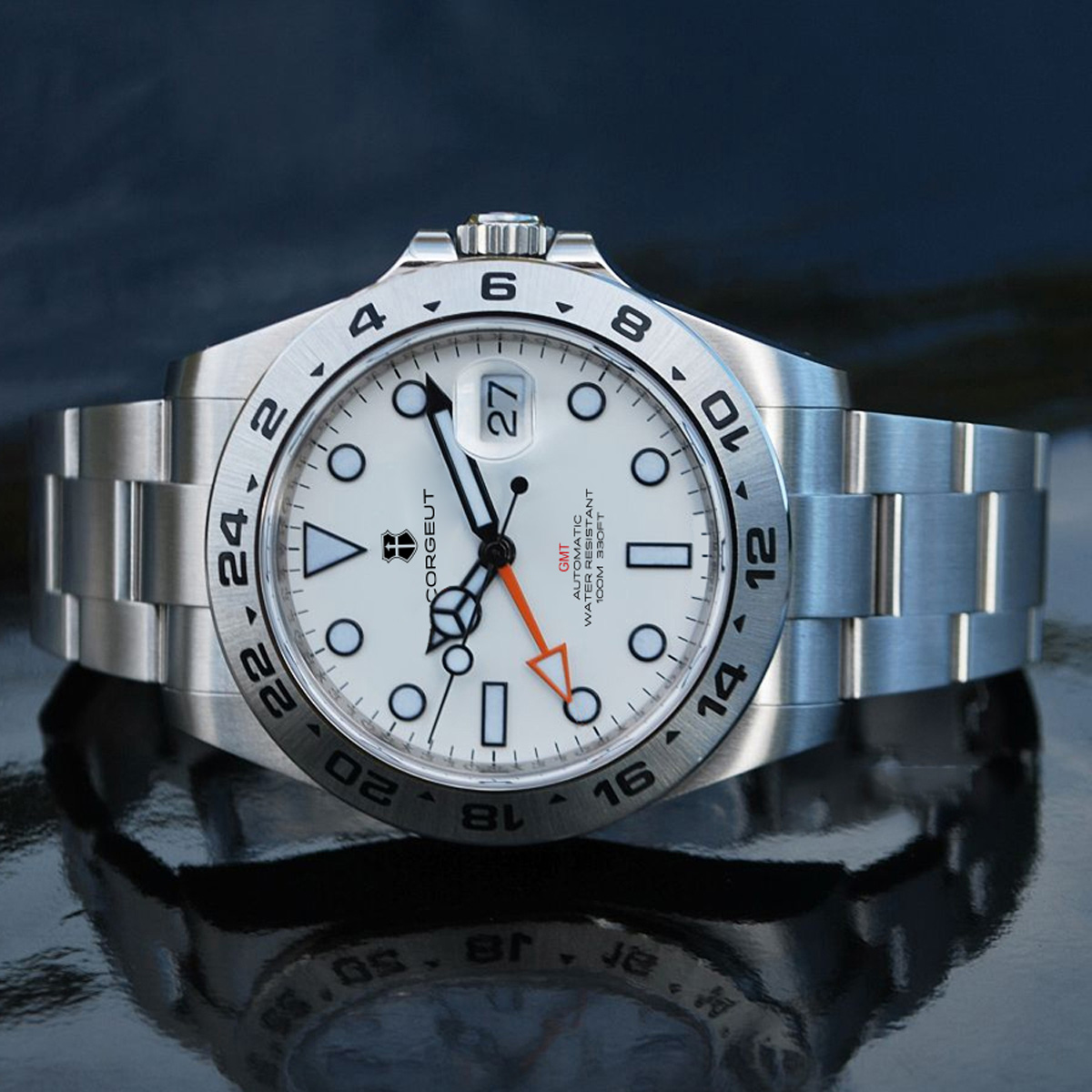 Custom Luxury 39mm NH34 Automa - đánh giá và giá Stainless Bracelet Diver