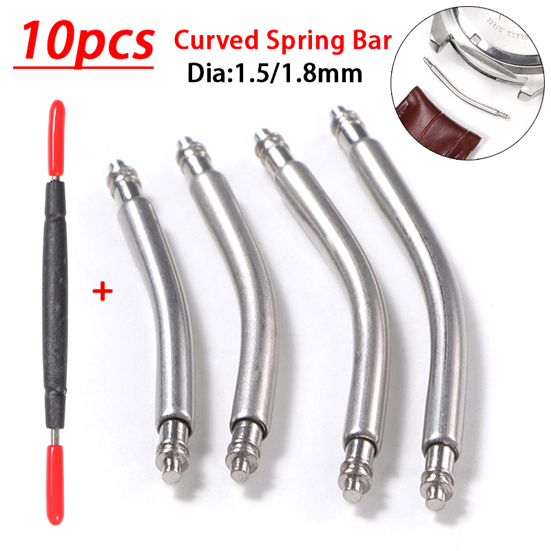 Curved Spring Bar 18mm 20mm 22 - đánh giá và giá Curved Spring Bar