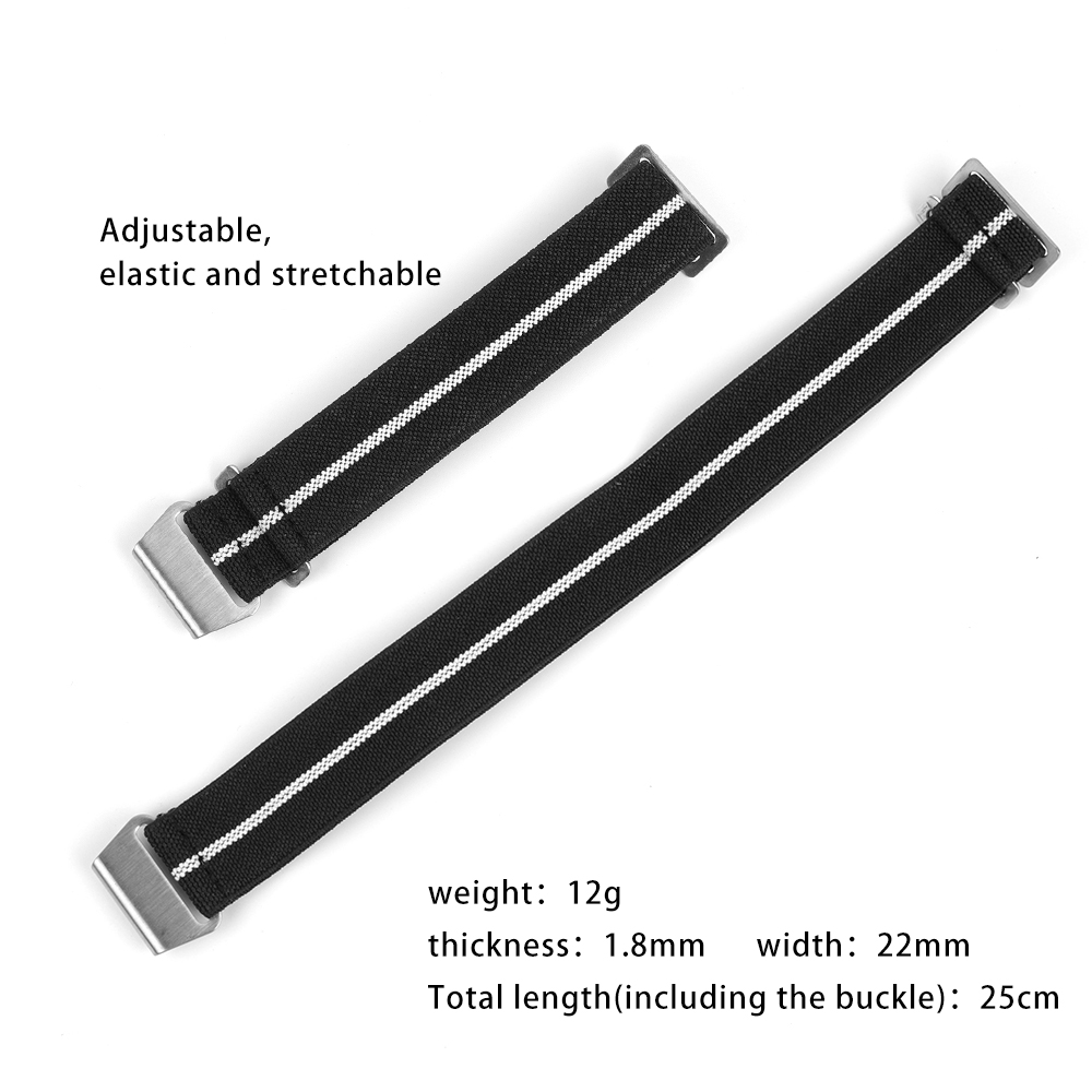 Nylon Watch Band 18mm 20mm 22m - đánh giá và giá Parachute Strap Elastic
