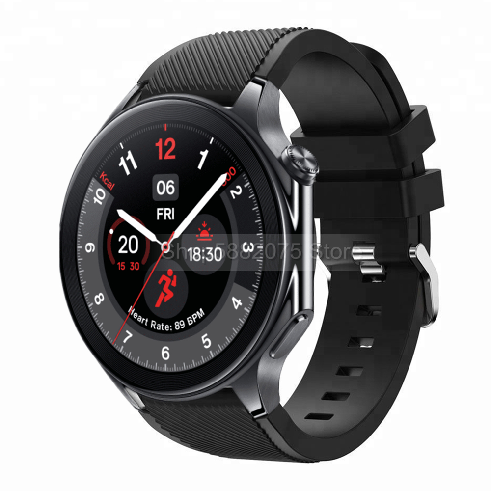 22mm Silicone Strap For OPPO W - đánh giá và giá Silicone Watch Band 22Mm