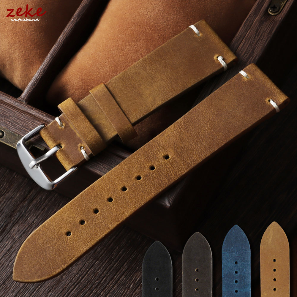Vintage Soft Oil Wax Watch Ban - đánh giá và giá Suede Strap Watch