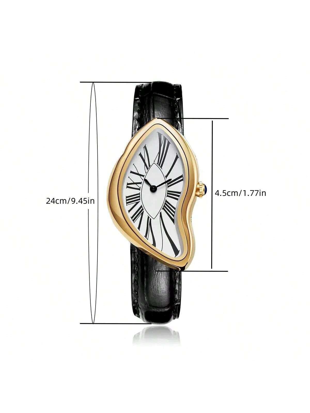 Creative Melt Luxury Watch for - đánh giá và giá Leather Watch Band Men