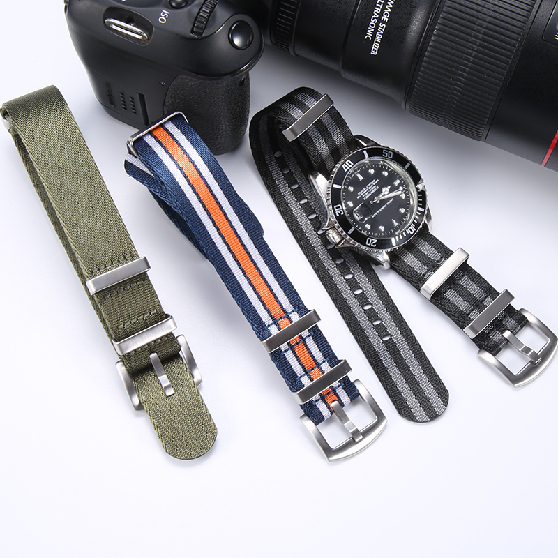 Cao Cấp Nylon Mềm Dây Đeo Thay - đánh giá và giá Nato Strap Nylon