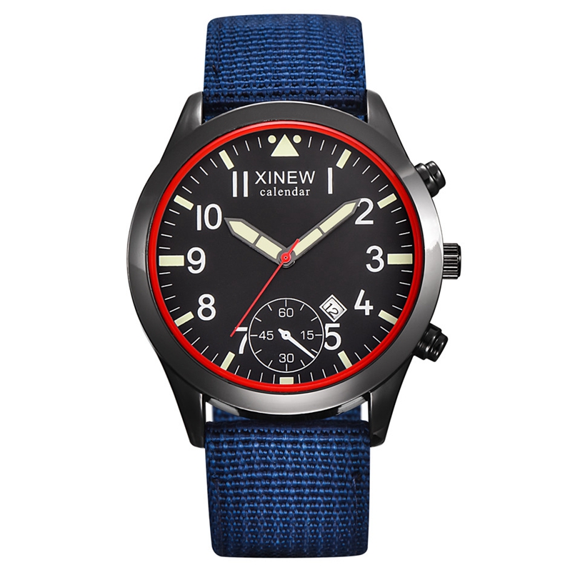 2020 XINEW Đồng Hồ Dây Da Nam  - đánh giá và giá Canvas Strap Watch