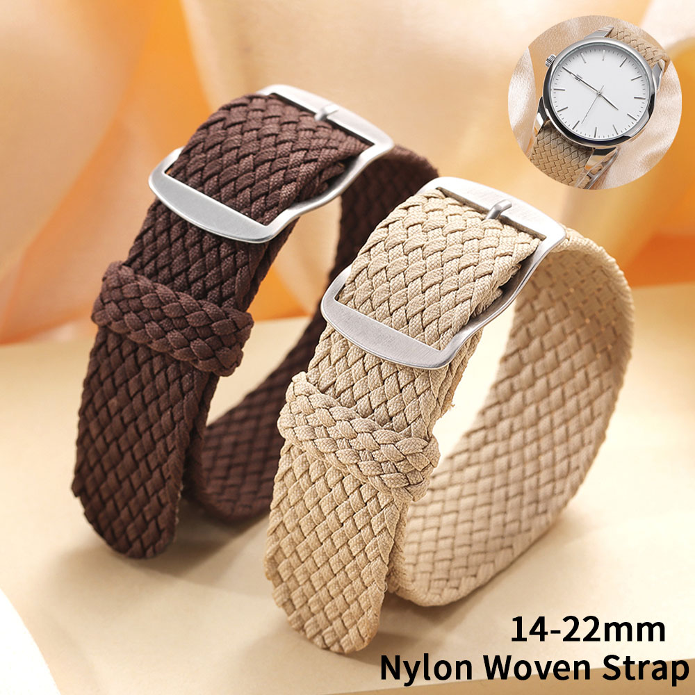 14mm 16mm 18mm 20mm 22mm Woven - đánh giá và giá Perlon Strap Woven