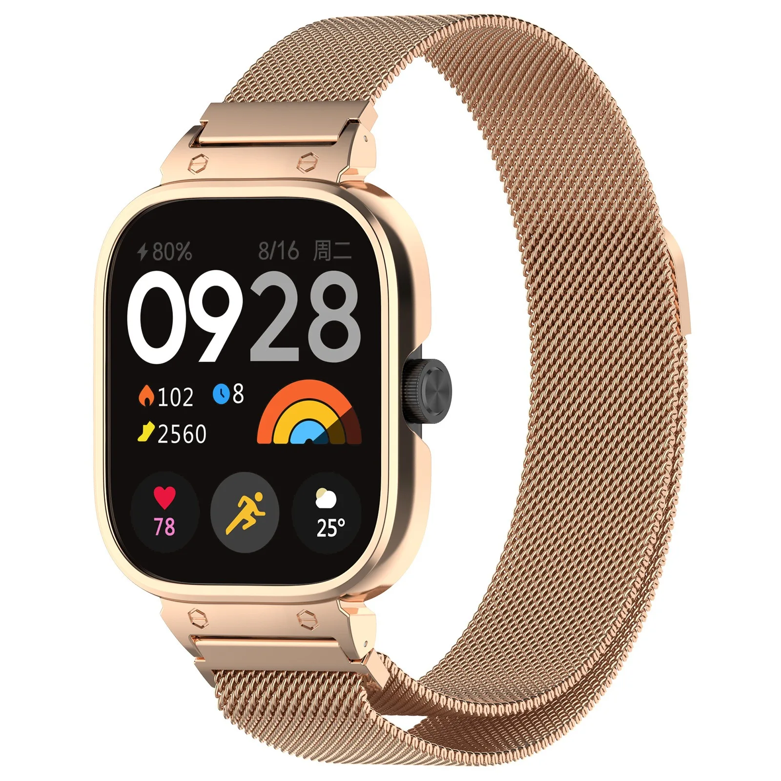 Metal Case+Milanese Loop Strap - đánh giá và giá Milanese Loop Magnetic
