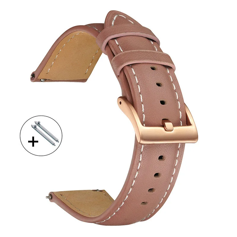 14mm 16mm 18mm 20mm 22mm Genui - đánh giá và giá Leather Strap Quick Release