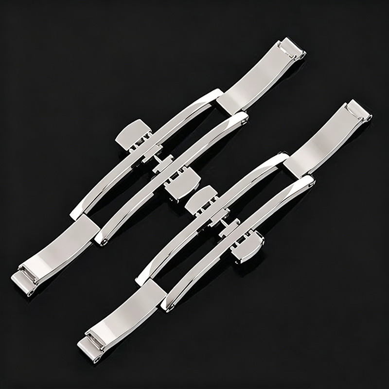 Watch Band Buckle Stainless St - đánh giá và giá Butterfly Clasp Deployant