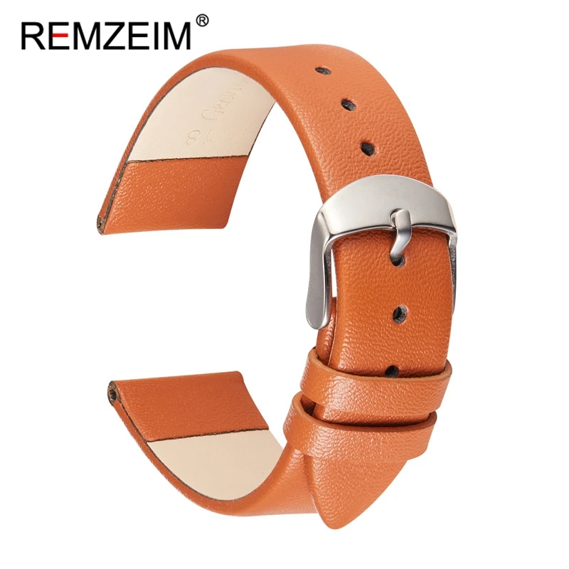 REMZEIM Mềm Mại Cực Chất Da Bê - đánh giá và giá Suede Strap Watch