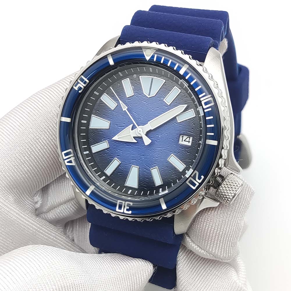 Business 41MM NH36 Automatic M - đánh giá và giá Rubber Strap Diver