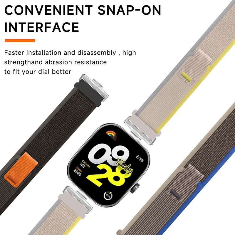 For Xiaomi Redmi Watch 4 Nylon - đánh giá và giá Sport Loop Velcro