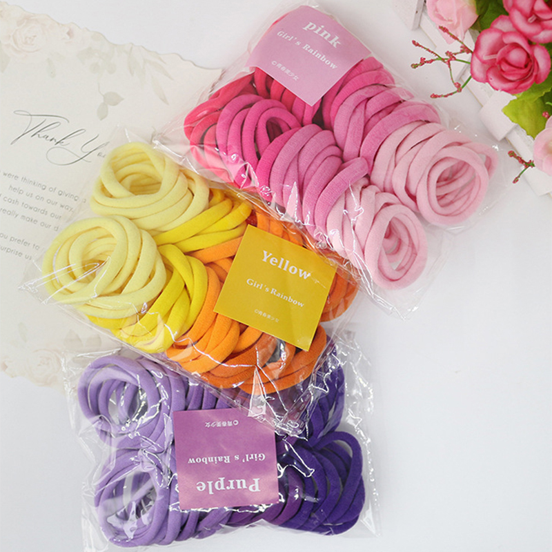 50PCS/Set Women Girls Basic Ha - đánh giá và giá Silicone Band Women