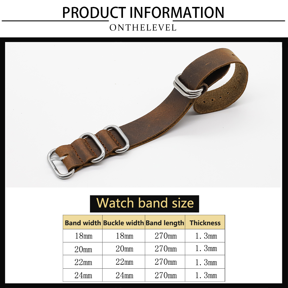 Bao Da Chính Hãng Dây Đồng Hồ  - đánh giá và giá Nato Strap Nylon