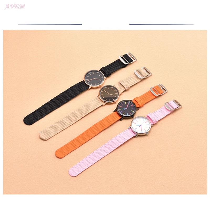 Canvas Sport Watchband Colorfu - đánh giá và giá Perlon Strap Woven