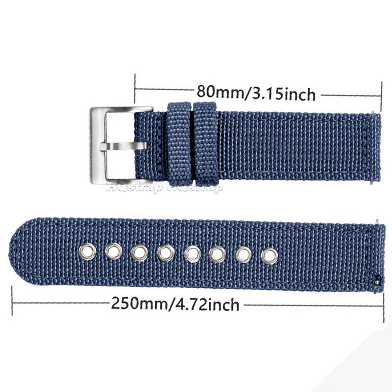 Nylon Strap 18mm 20mm 22mm Ban - đánh giá và giá Nato Strap Nylon