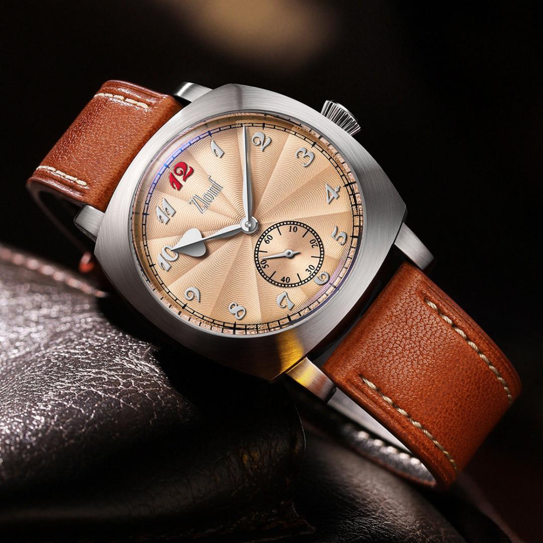 Vintage Men's Watch, Salmon Di - đánh giá và giá Tropic Strap Vintage