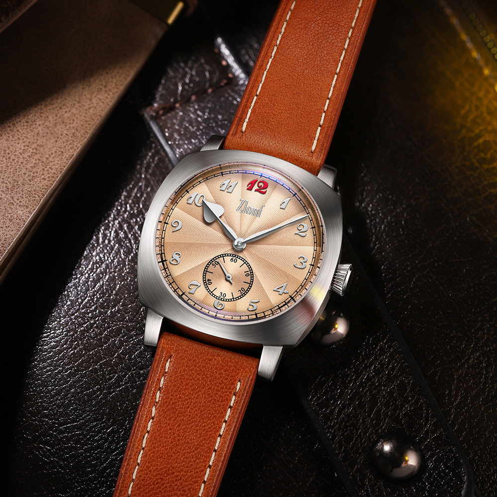 Vintage Men's Watch, Salmon Di - đánh giá và giá Tropic Strap Vintage