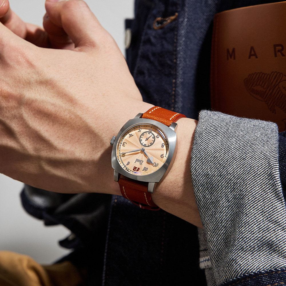 Vintage Men's Watch, Salmon Di - đánh giá và giá Tropic Strap Vintage