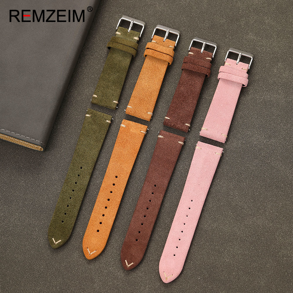 Unisex Suede Leather Watch Bel - đánh giá và giá Suede Strap Watch