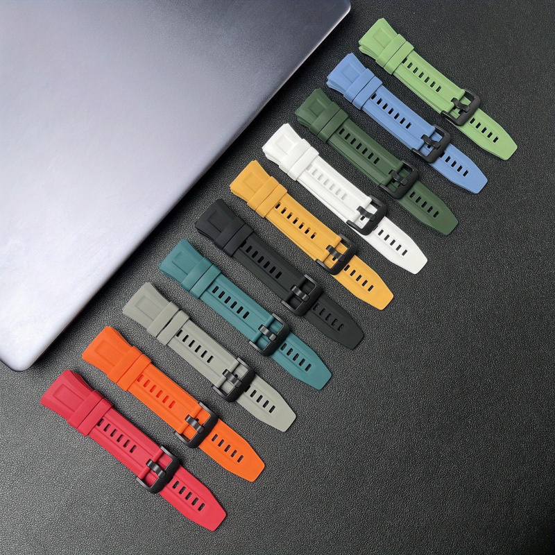 22mm Silicone Strap for Huawei - đánh giá và giá Silicone Watch Band 22Mm