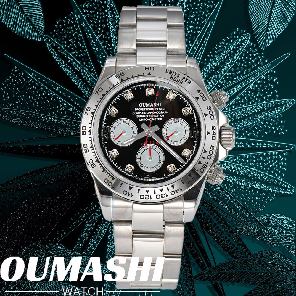 Luxury VK63 WATCH 39.3mm quart - đánh giá và giá Stainless Bracelet Diver