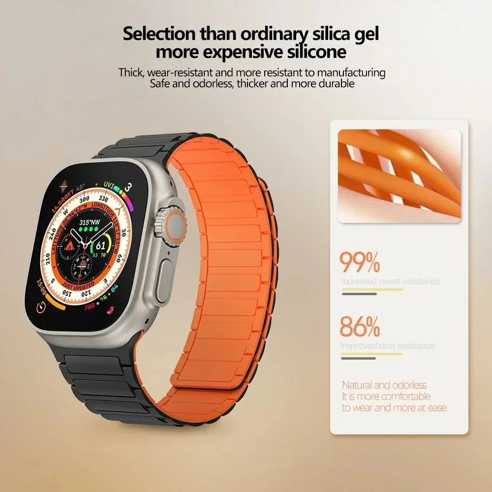 Magnetic sports band for Apple - đánh giá và giá Milanese Loop Magnetic