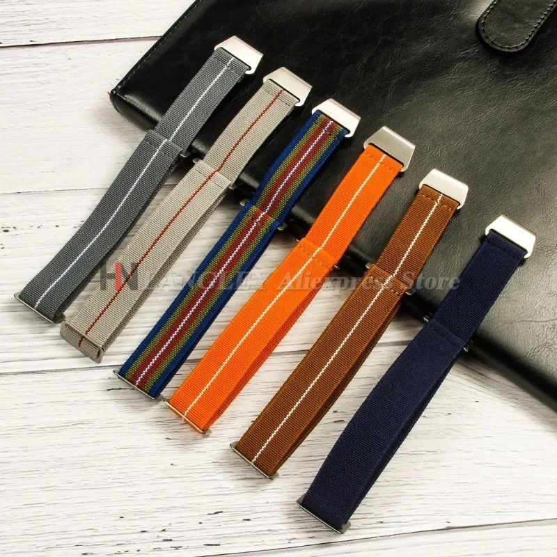 Elastic Nylon Watch Band for S - đánh giá và giá Parachute Strap Elastic