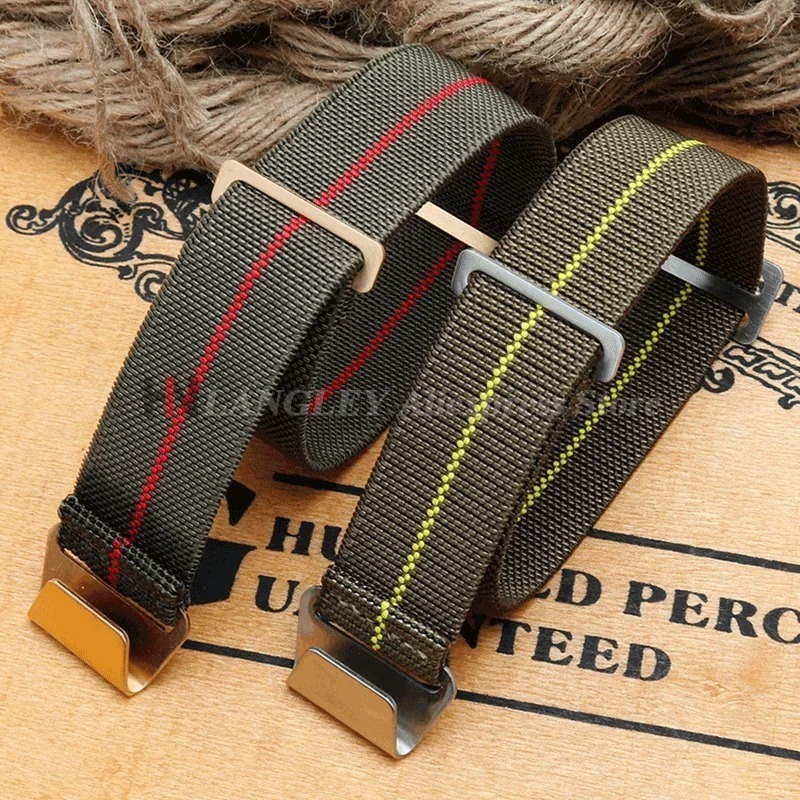 Elastic Nylon Watch Band for S - đánh giá và giá Parachute Strap Elastic