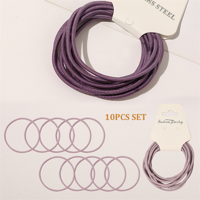 10 X Vòng Nữ Đơn Giản Cơ Bản T - đánh giá và giá Silicone Band Women