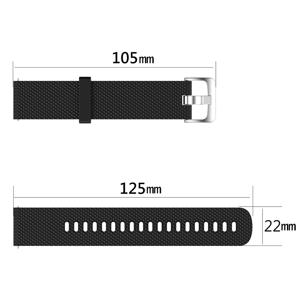 22Mm Dây Đeo Đồng Hồ Cho Samsu - đánh giá và giá Silicone Watch Band 22Mm