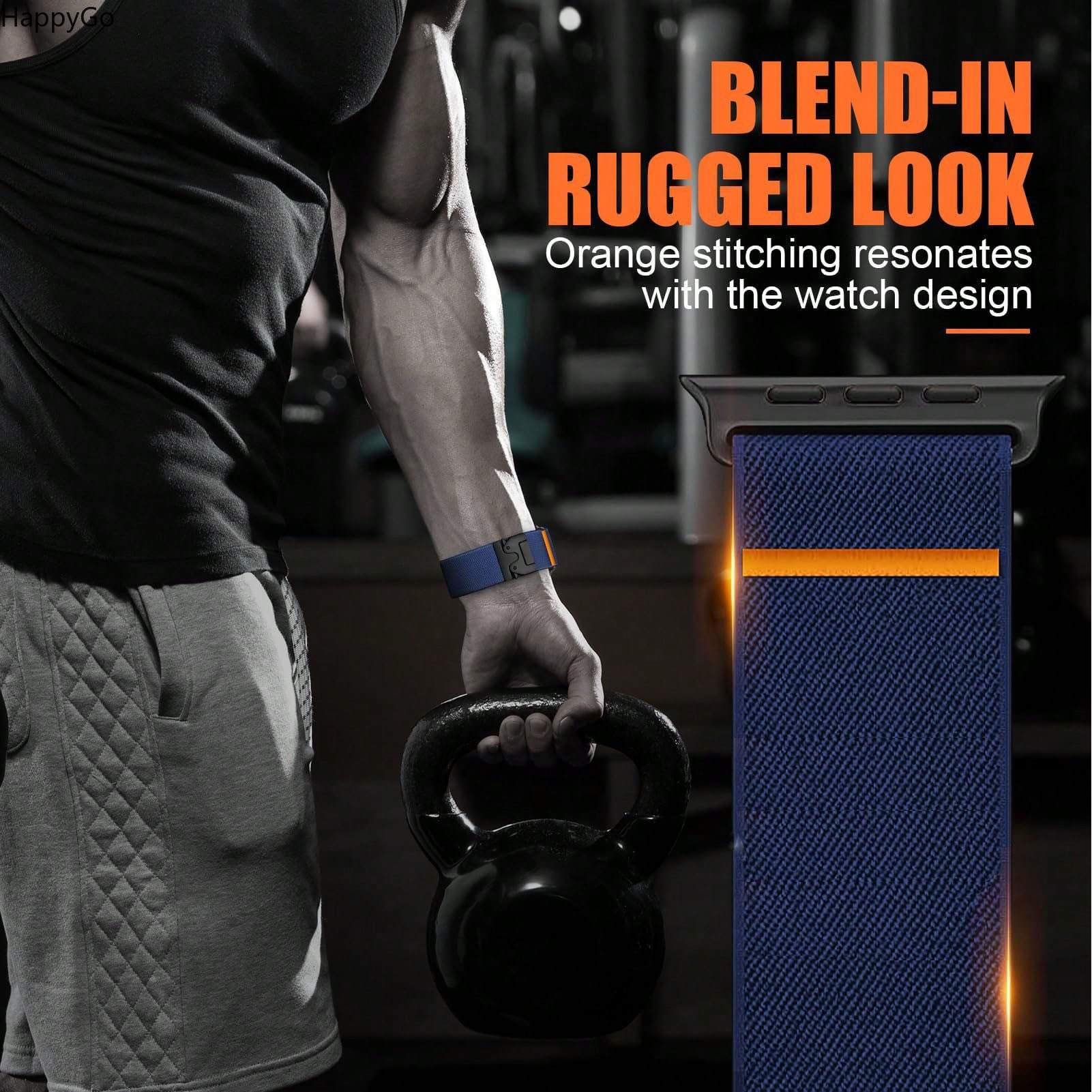 Wide Stretchy Nylon Wrist Stra - đánh giá và giá Parachute Strap Elastic