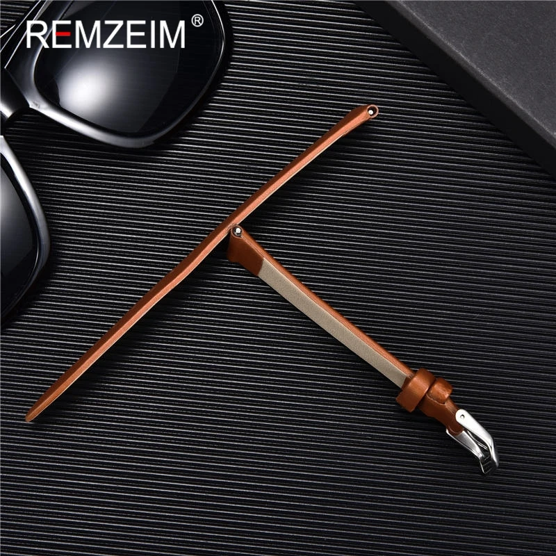 Cực Chất Chất Liệu Da Thật Dây - đánh giá và giá Suede Strap Watch