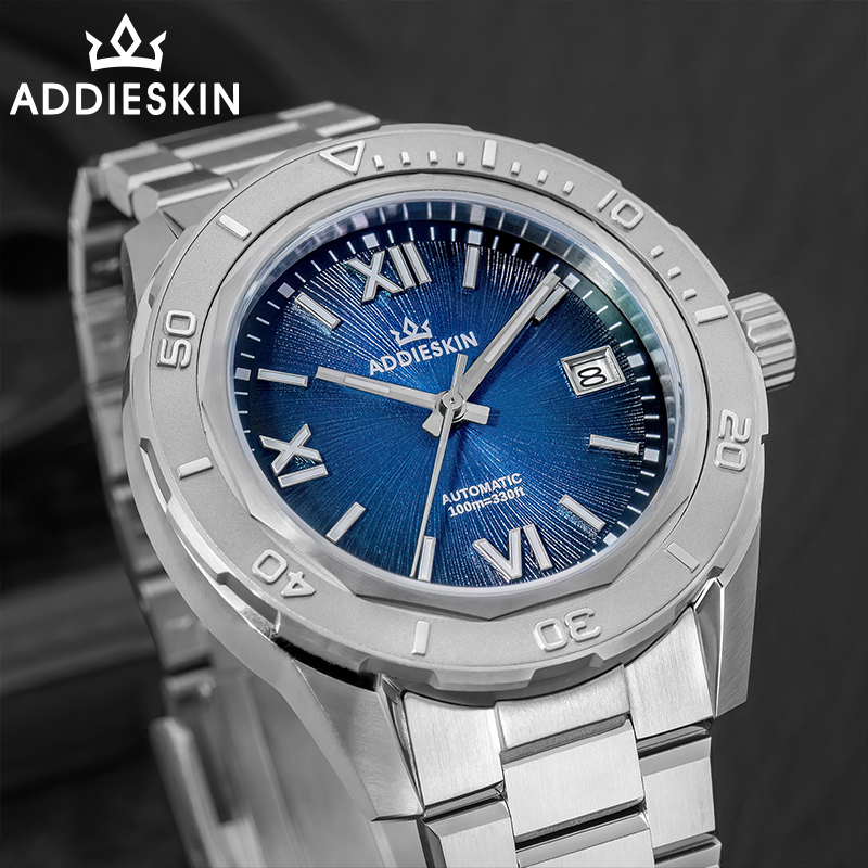 AddiesKin K002 Automatic Mecha - đánh giá và giá Stainless Bracelet Diver