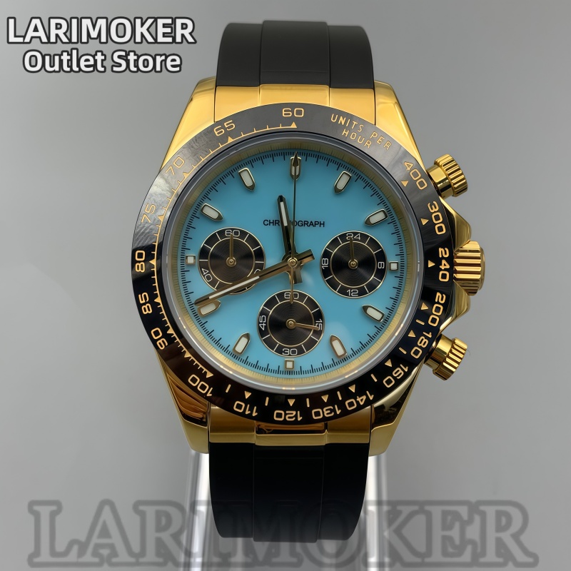 LARIMOKER 39mm Men's Sports Wa - đánh giá và giá Rubber Strap Diver