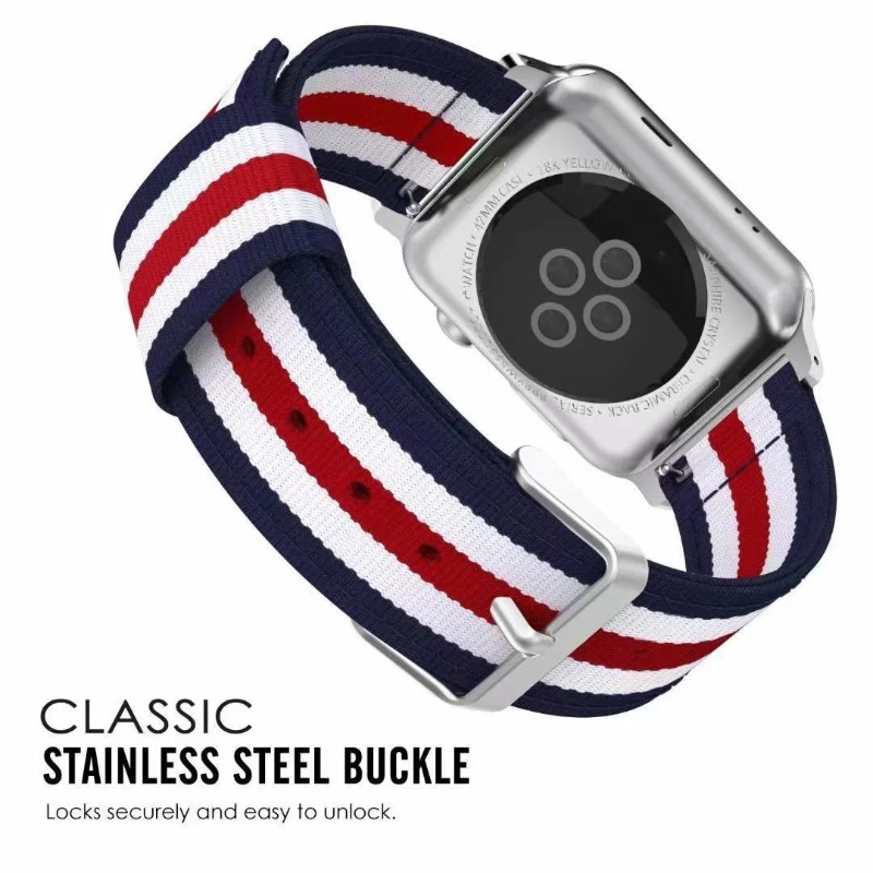 Nylon Canvas Strap For Apple W - đánh giá và giá Canvas Strap Watch