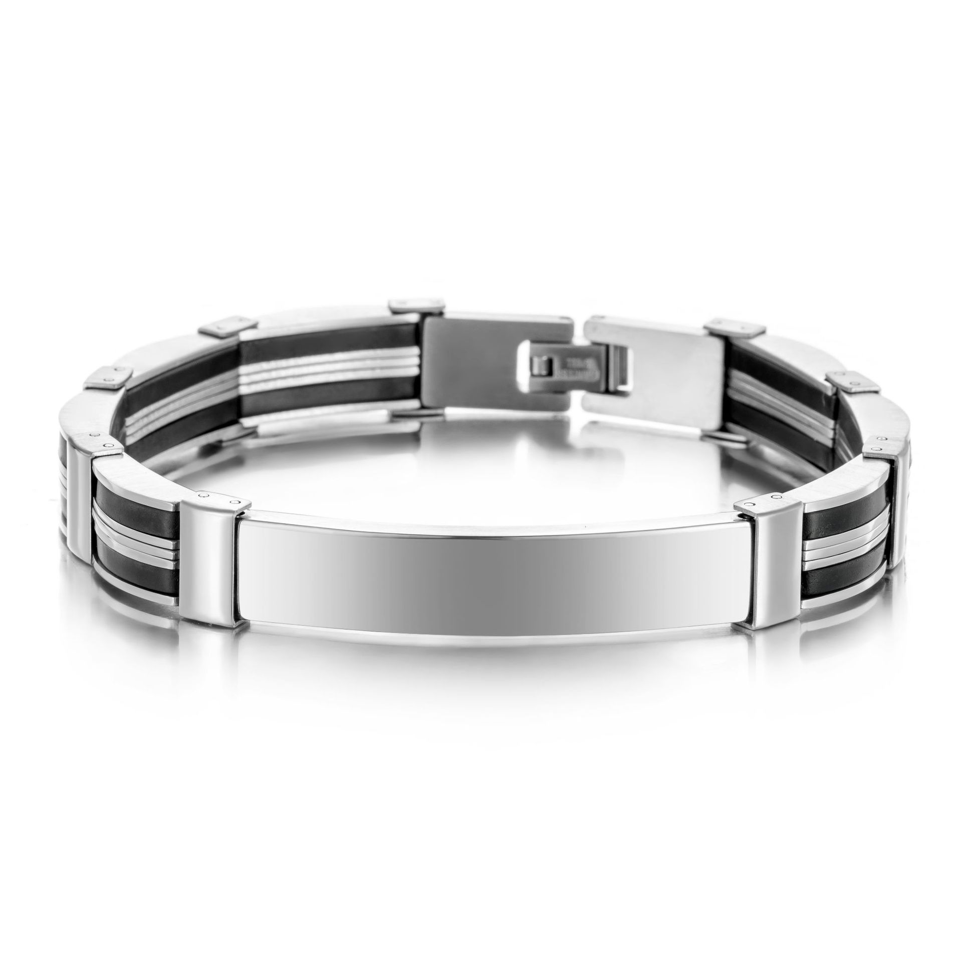 Punk Custom TEXT Name Men Stai - đánh giá và giá Silicone Band Women