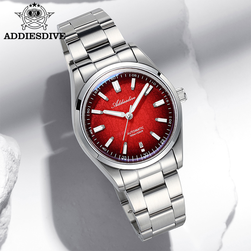 ADDIESDIVE Watch For Gift 39mm - đánh giá và giá Stainless Bracelet Diver