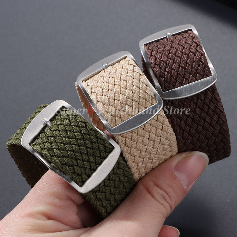 Nylon Woven Canvas Watch Band  - đánh giá và giá Perlon Strap Woven
